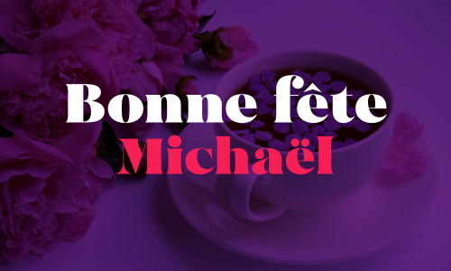 Aperçu de la carte : Surprise pour Michaël, 29 septembre !