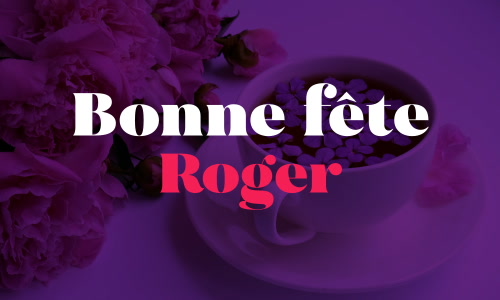 Aperçu de la carte : Fêtez Roger ce 30 décembre