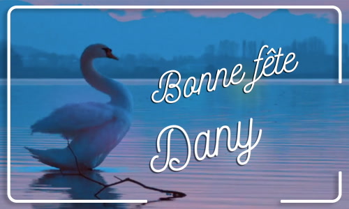 Première carte bonne fête Dany - 11 décembre