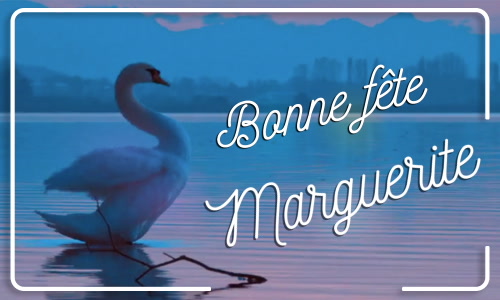 Première carte bonne fête Marguerite - 16 novembre