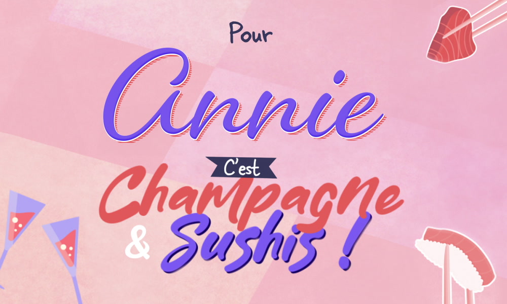 Aperçu de la carte : Surprise pour Annie, 26 juillet !