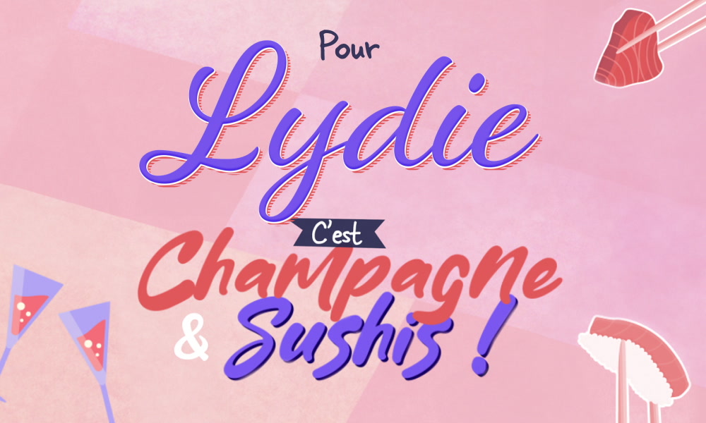 Aperçu de la carte : Surprise pour Lydie, 3 août !