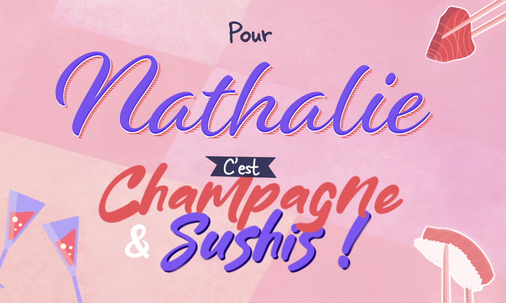 Aperçu de la carte : Nathalie, bonne fête le 27 juillet !