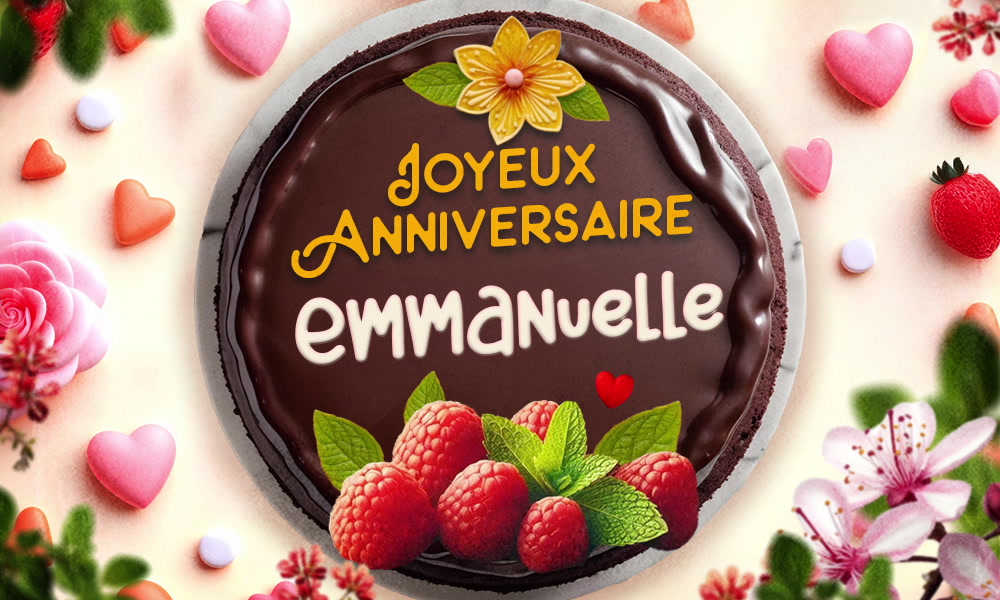 Aperçu de la carte : Merveilleux anniversaire Emmanuelle