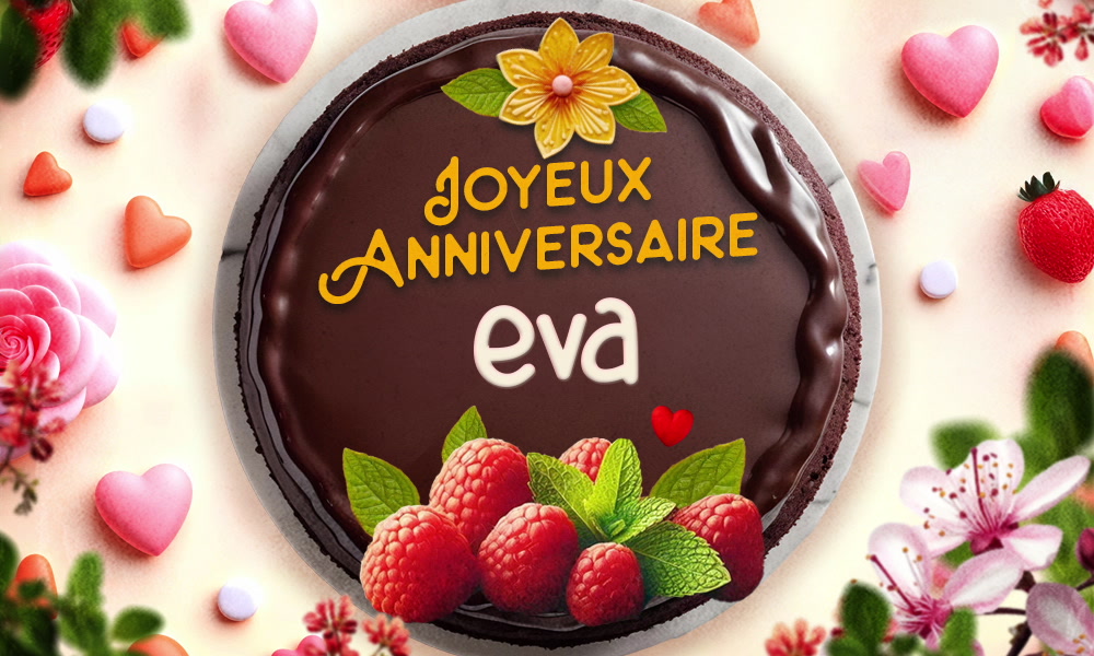 Aperçu de la carte : Merveilleux anniversaire Eva