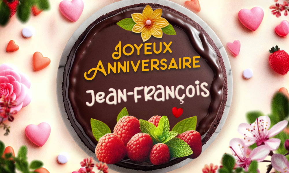 Aperçu de la carte : Joyeux anniversaire Jean-François !