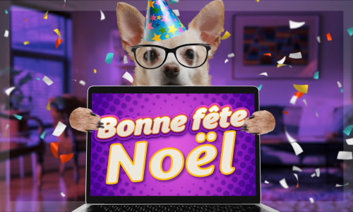 Première carte joyeux Noël