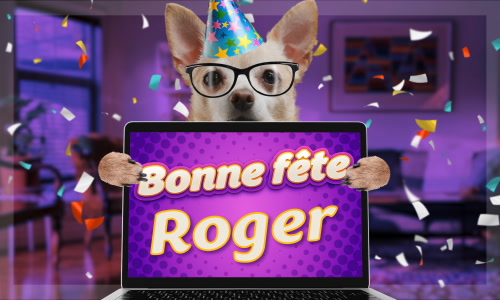 Aperçu de la carte : Joyeux 30 décembre à Roger !