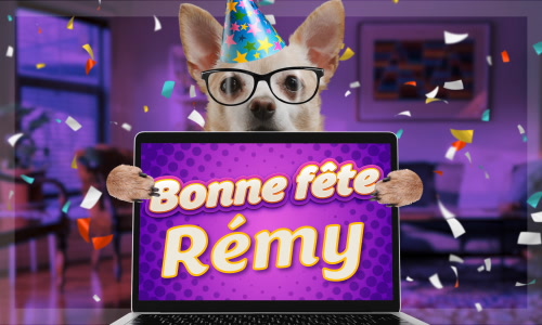 Aperçu de la carte : Joyeux 15 janvier à Rémy !