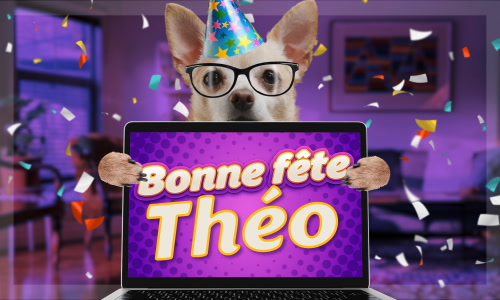Aperçu de la carte : C'est la Journée de Théo !