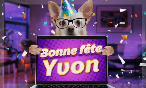 Aperçu de la carte : Joyeuse fête Yvon, le 19 mai !