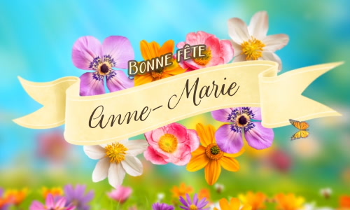 Aperçu de la carte : Fêtez Anne-Marie ce 26 juillet
