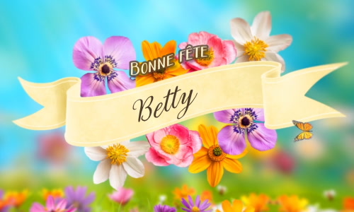 Aperçu de la carte : C'est la Journée de Betty !