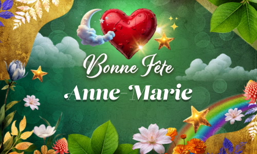 Aperçu de la carte : Joyeux 26 juillet à Anne-Marie !