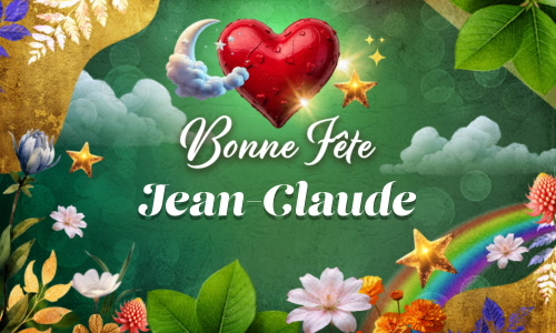 Aperçu de la carte : Célébration spéciale pour Jean-Claude !