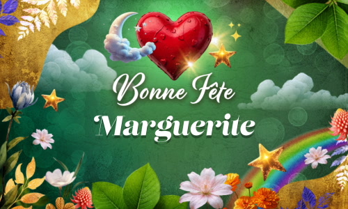 Aperçu de la carte : Bonne fête Marguerite !