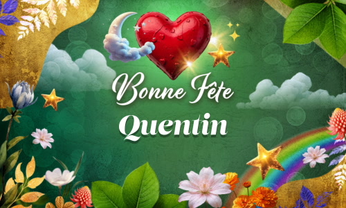 Aperçu de la carte : Célébration spéciale pour Quentin !