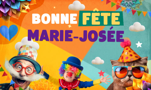 Aperçu de la carte : Marie-Josée, bonne fête le 15 août !