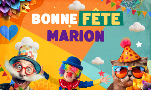 Aperçu de la carte : Fêtez Marion ce 15 août