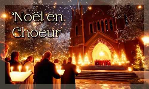 Première carte noël religieux