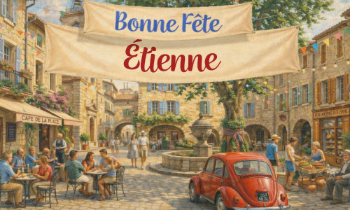 Fêtez Étienne ce 26 décembre