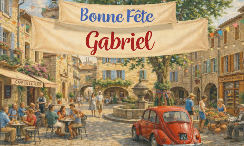 Surprise pour Gabriel, 29 septembre !