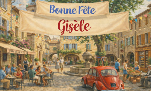 Fêtez Gisèle ce 7 mai