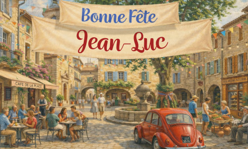 Fêtez Jean-Luc ce 27 décembre