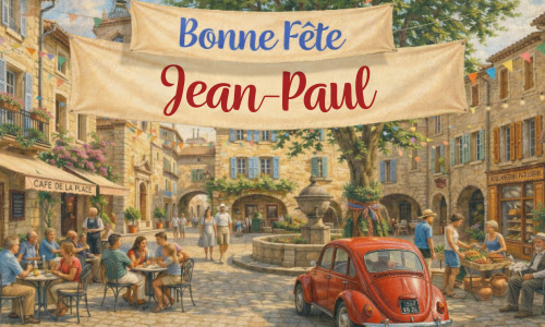 Surprise pour Jean-Paul, 26 juin !