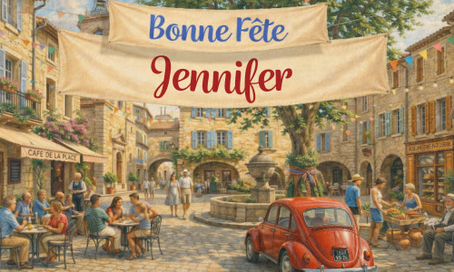 Jennifer à l'honneur ce 30 mai !