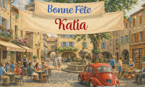 Surprise pour Katia, 25 novembre !