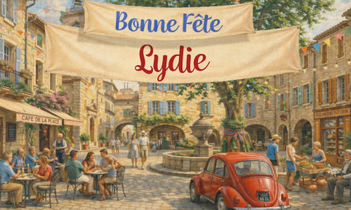 3 août - Lydie
