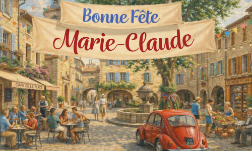 Joyeux 15 août à Marie-Claude !
