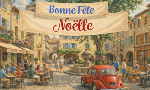 Joyeux 25 décembre à Noëlle !