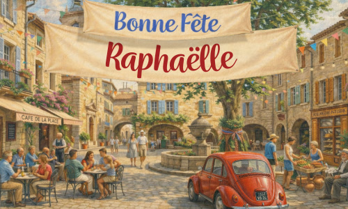 Joyeux 29 septembre à Raphaëlle !