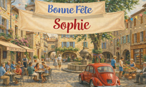25 mai - Sophie