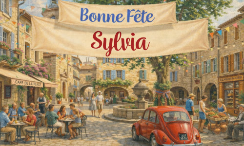 Surprise pour Sylvia, 5 novembre !