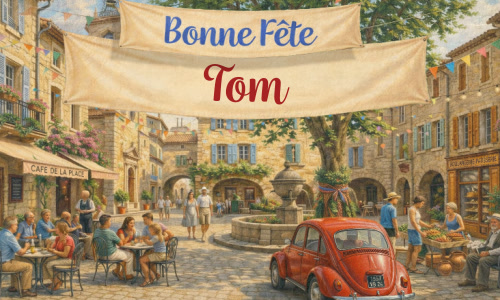 Célébration spéciale pour Tom !