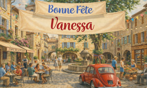 Vanessa à l'honneur ce 4 février !