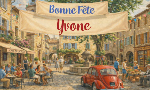 C'est la Journée de Yvone !