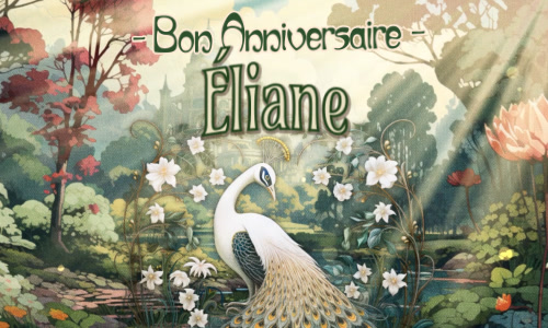 Une journée spéciale pour Éliane