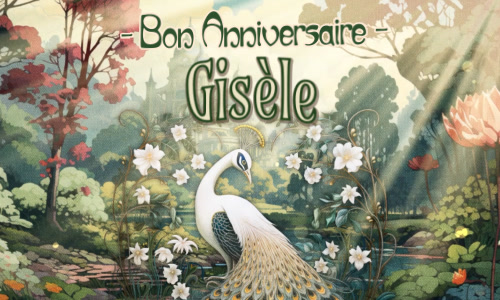 Un anniversaire inoubliable pour Gisèle