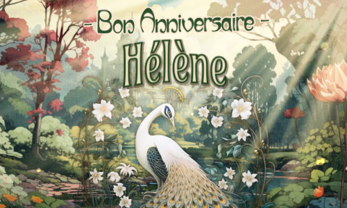 Une journée spéciale pour Hélène