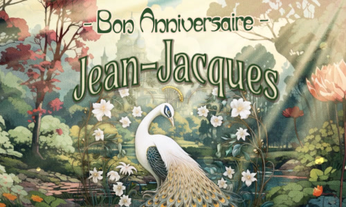 Un anniversaire inoubliable pour Jean-Jacques