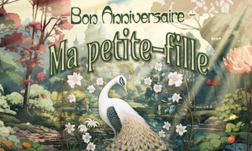 Merveilleux anniversaire Ma
