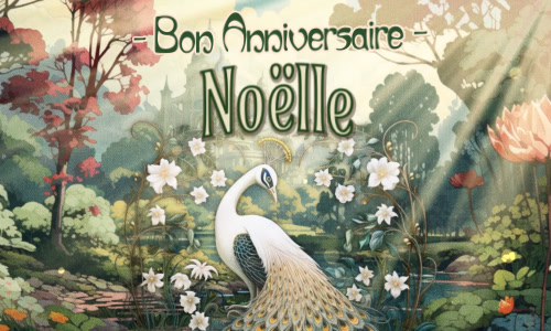 Un beau gâteau pour Noëlle