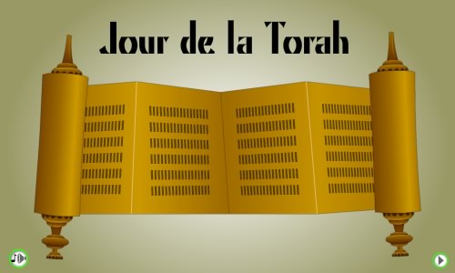 Aperçu de la carte : Jour de la Torah