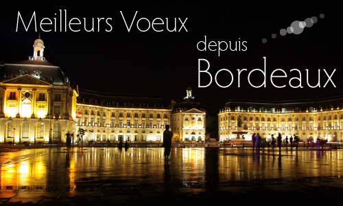 Aperçu de la carte : Voeux de Bordeaux