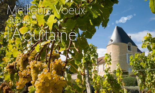 Aperçu de la carte : Voeux d'Aquitaine
