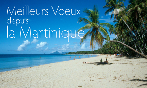 Aperçu de la carte : Voeux de Martinique